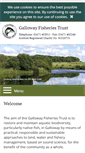 Mobile Screenshot of gallowayfisheriestrust.org